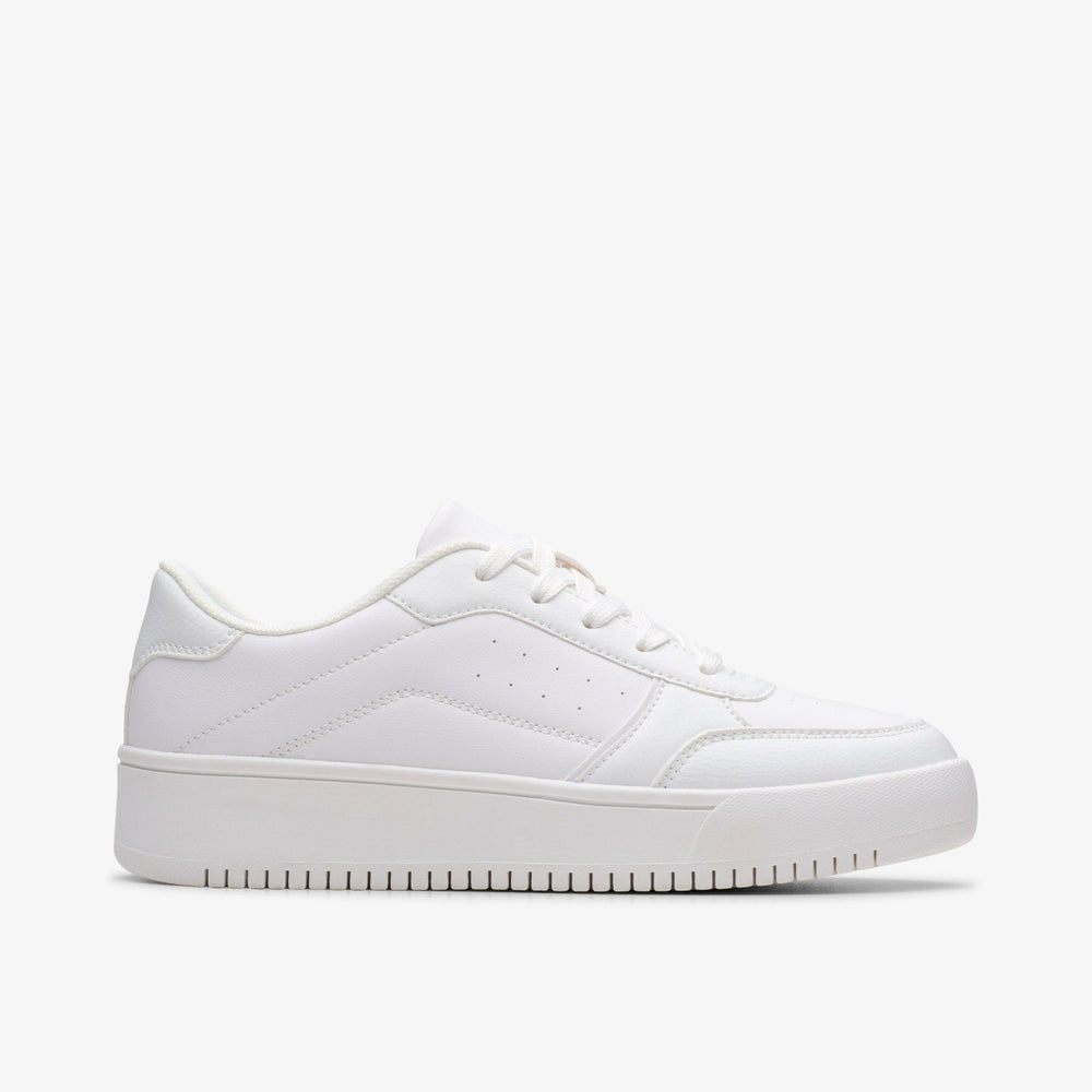 Barley Step Youth White / White | Clarks online - Kids