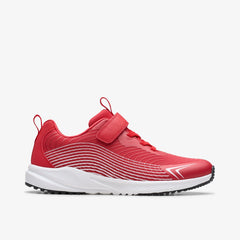Deyes Dash Youth Red Synthetic | Clarks outlet - Kids
