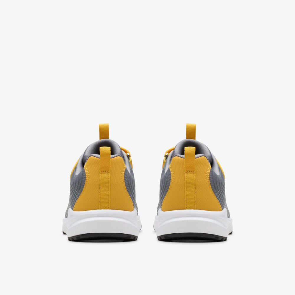 Deyes Dash Youth Grey Synthetic | Clarks for sale - Kids