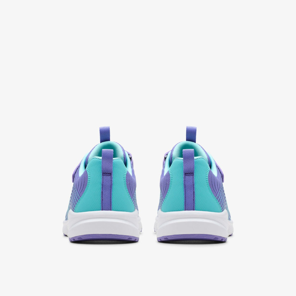 Deyes Dash Youth Purple Synthetic | Clarks for sale - Kids