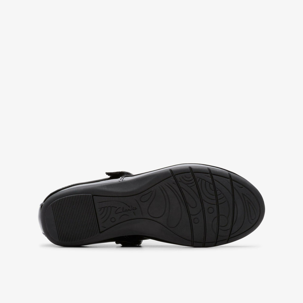Dance Wish Kid Black Patent | Clarks Sale - Kids