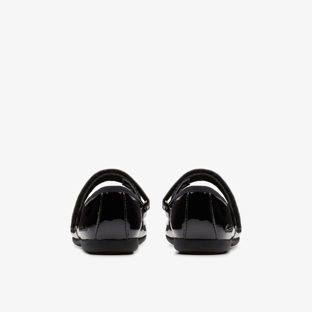Dance Wish Kid Black Patent | Clarks Sale - Kids