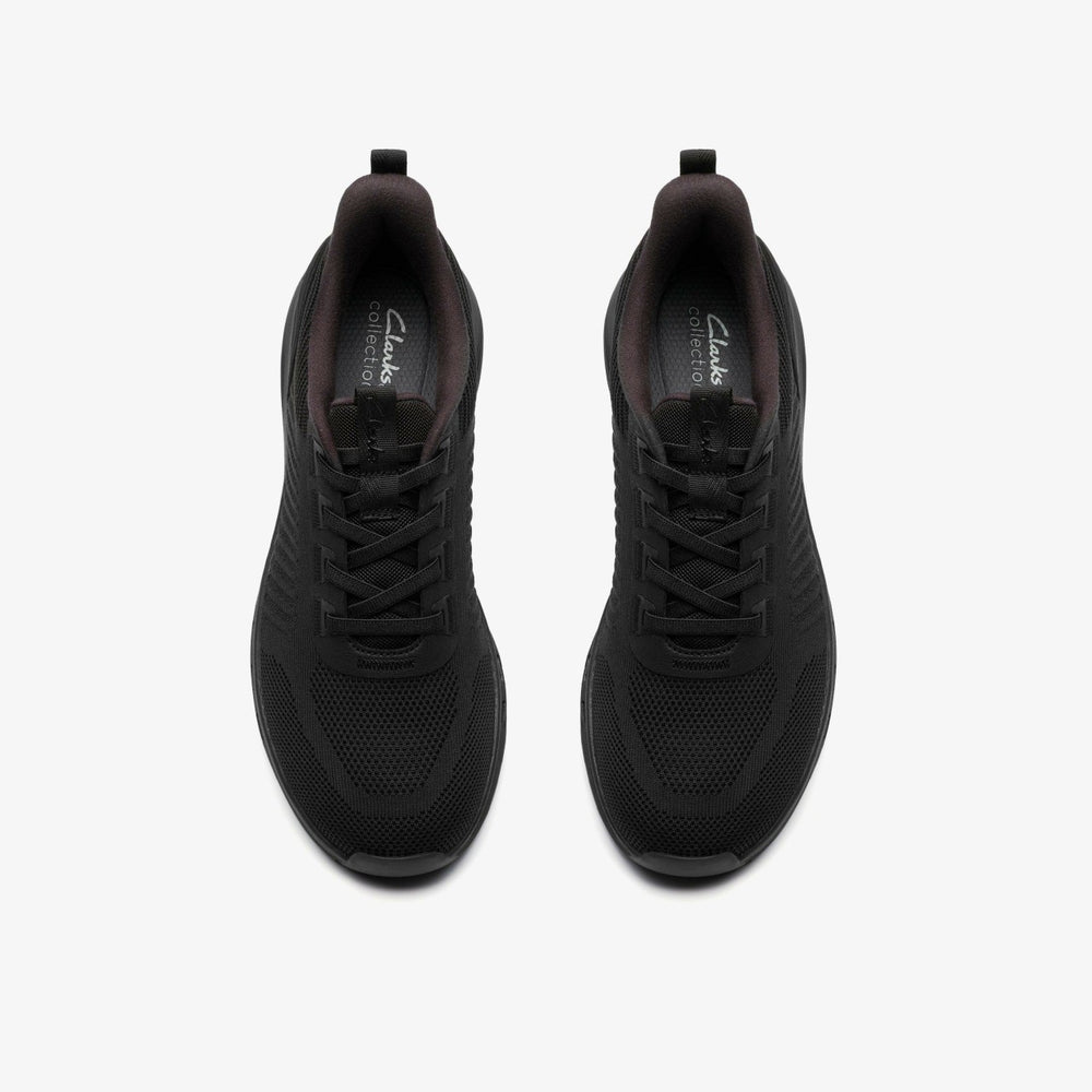 Motion Trek LT Black Knit | Clarks outlet - Men