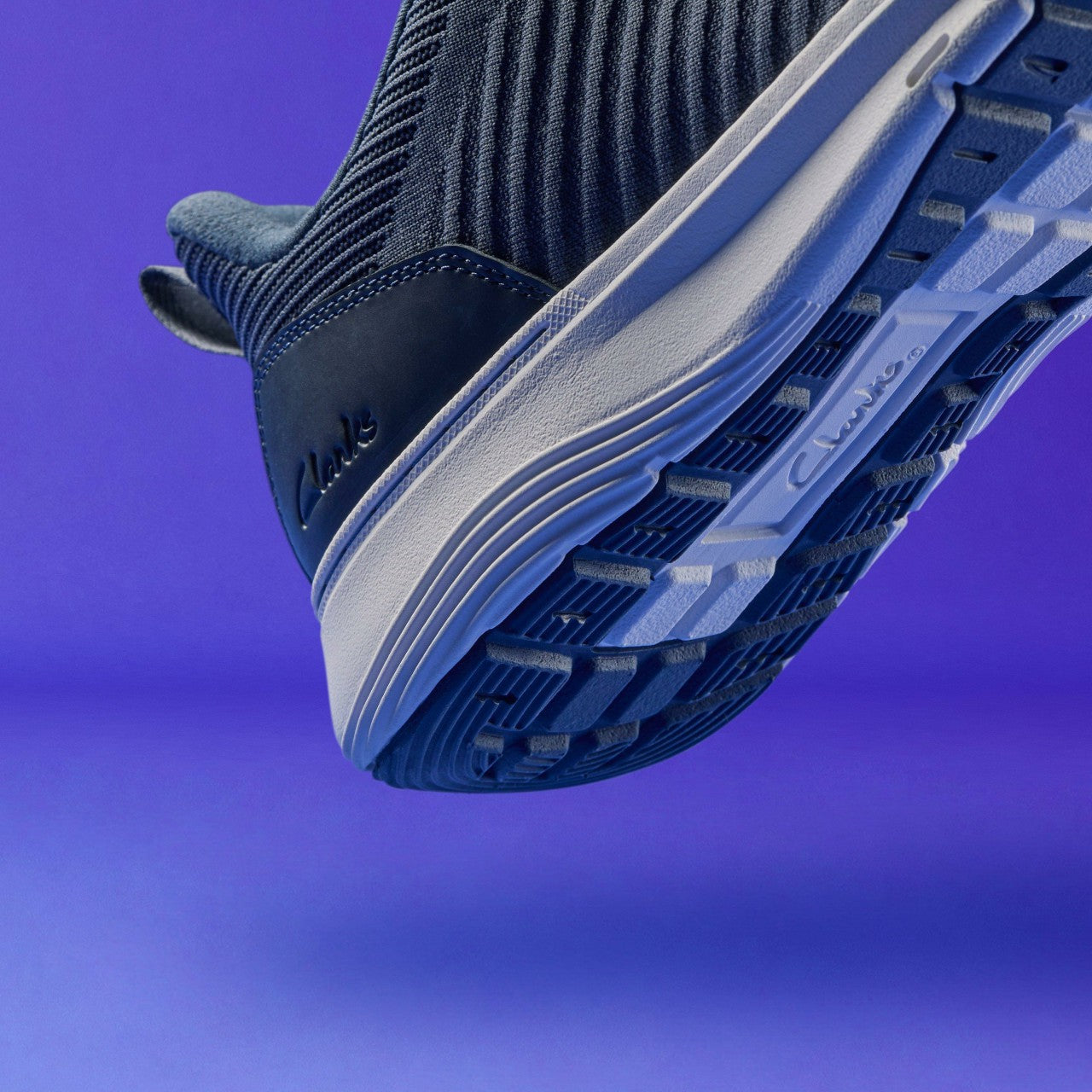 Motion Trek LT Navy Knit | Clarks discount - Men