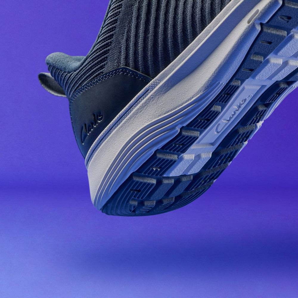 Motion Trek LT Navy Knit | Clarks discount - Men