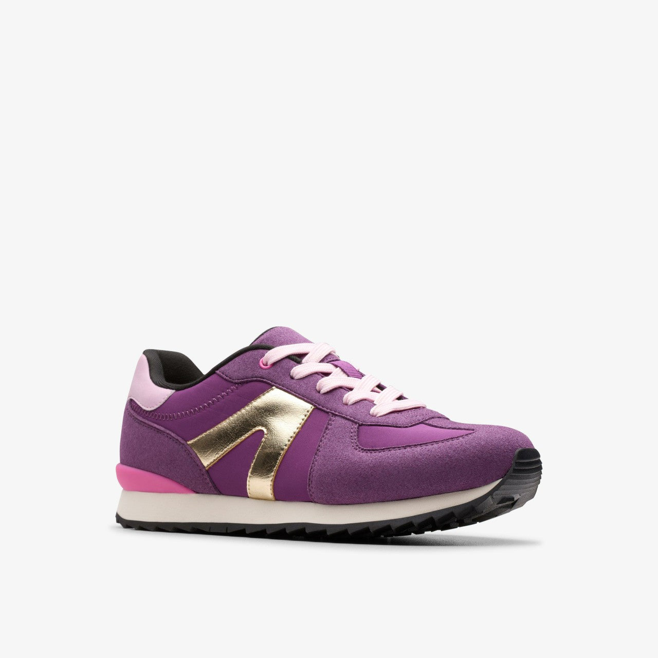 Jaspen Vibe Youth Purple | Clarks on Sale - Kids