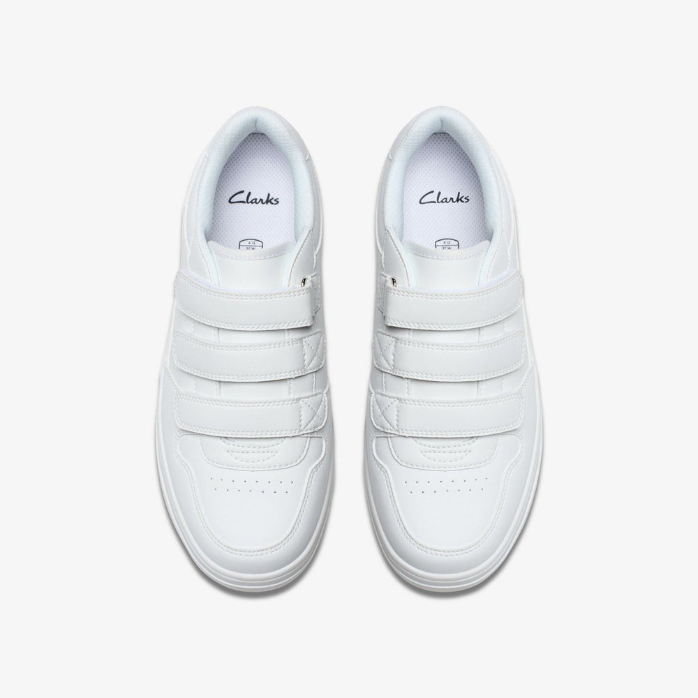 Canyon Sky Youth White / White | Clarks outlet - Kids