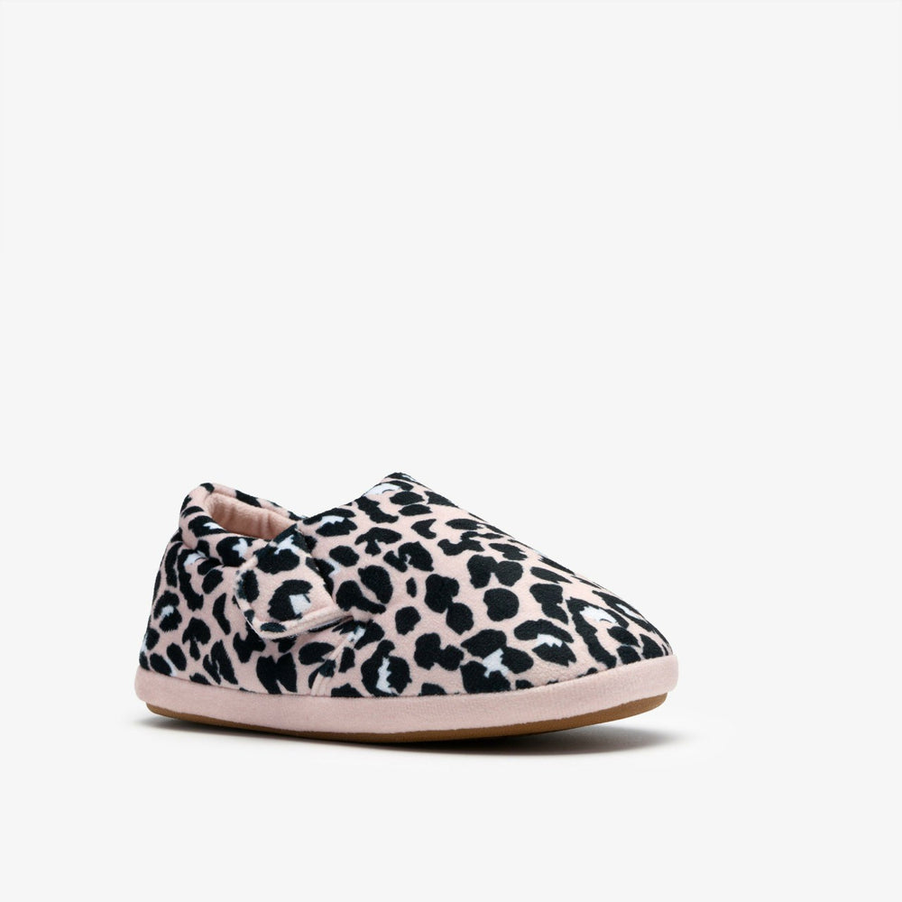 Fluffy Snug Kid Blush Pink Print | Clarks Sale - Kids