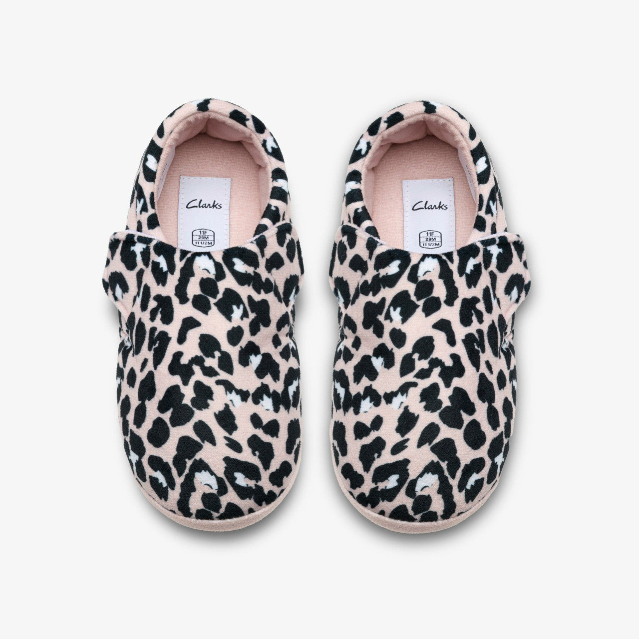 Fluffy Snug Kid Blush Pink Print | Clarks Sale - Kids