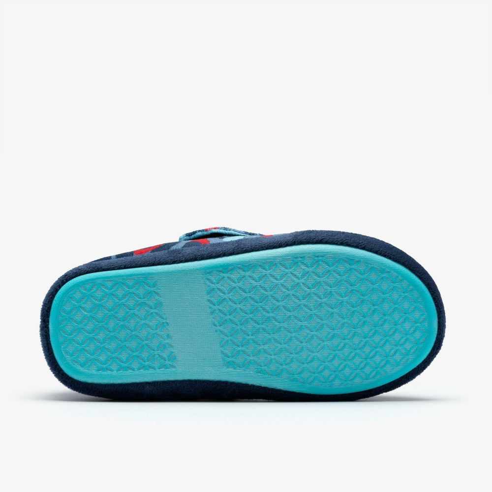Fluffy Snug Kid Blue Camo Combination | Clarks discount - Kids