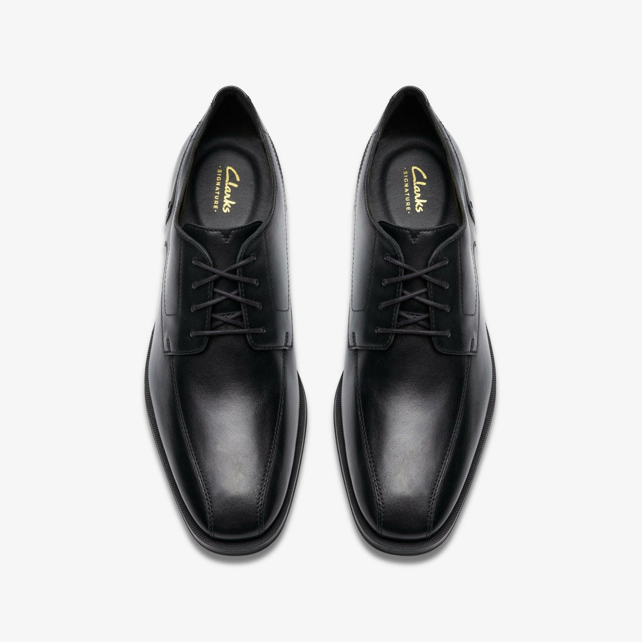 Paulton Over Black Leather | Clarks on Sale - Men