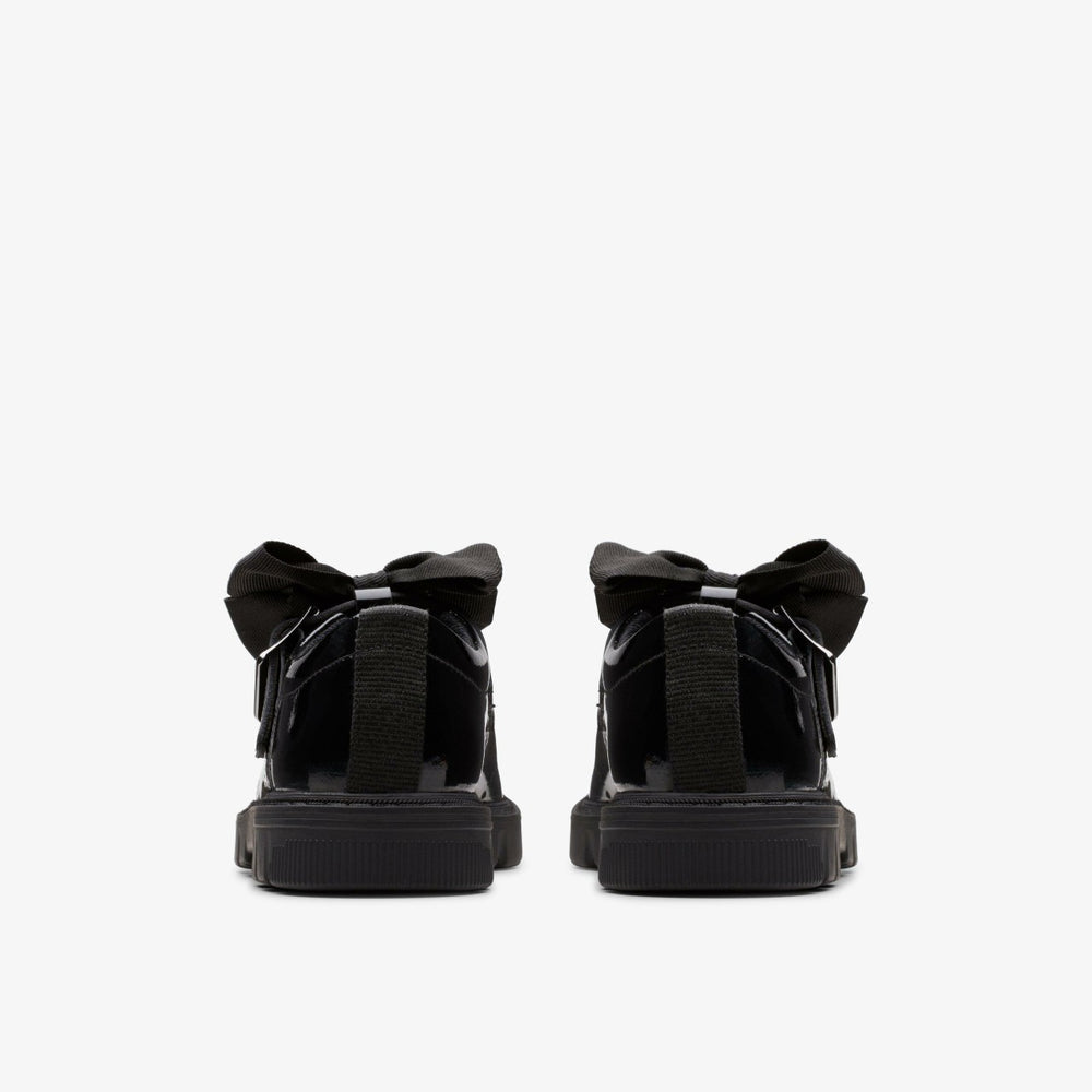 Lorcam Jane Kid Black Patent | Clarks Sale - Kids