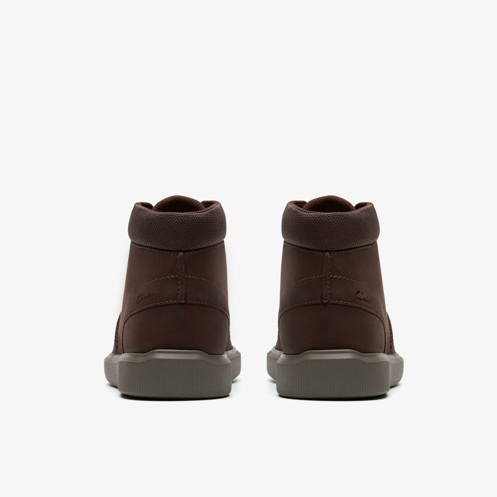 Brodin Mid Dark Brown Leather | Clarks Sale - Men