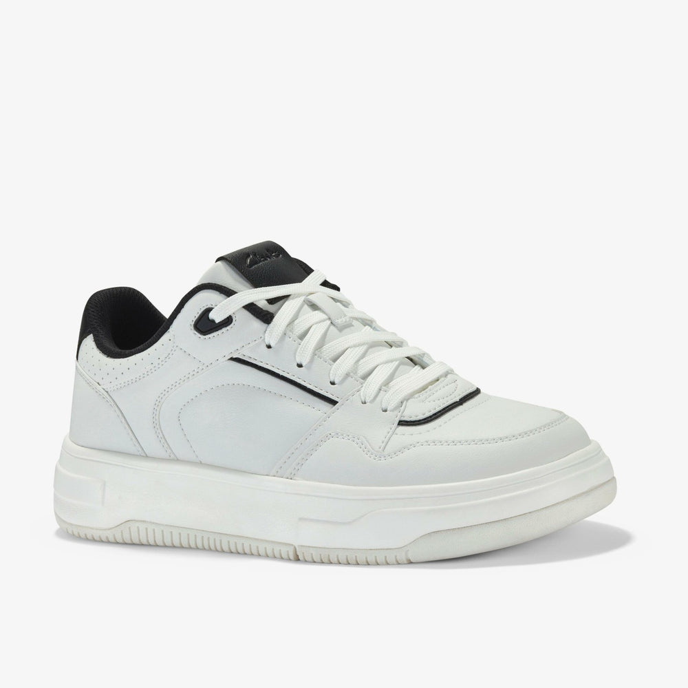 Elham Lace White Combination | Clarks online - Men