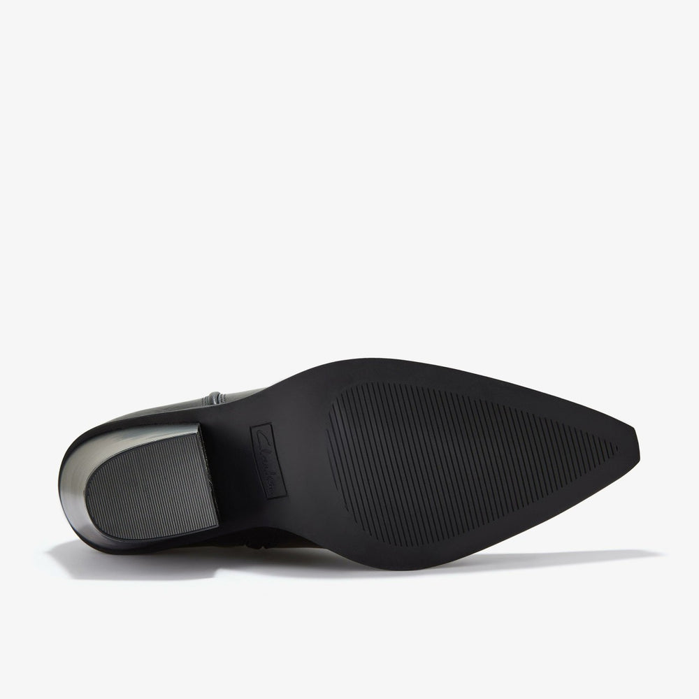 Kheda West Black Leather | Clarks Sale - Women