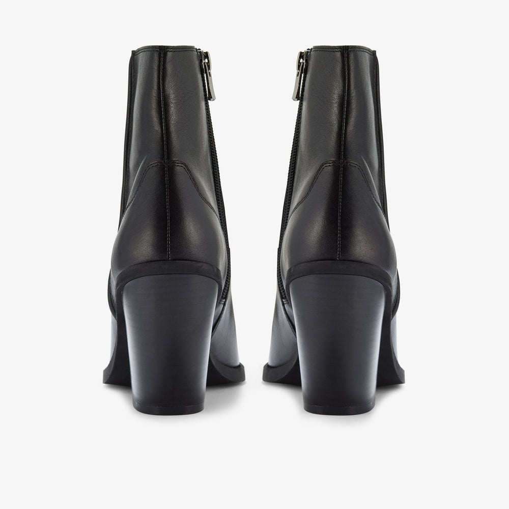 Kheda West Black Leather | Clarks Sale - Women