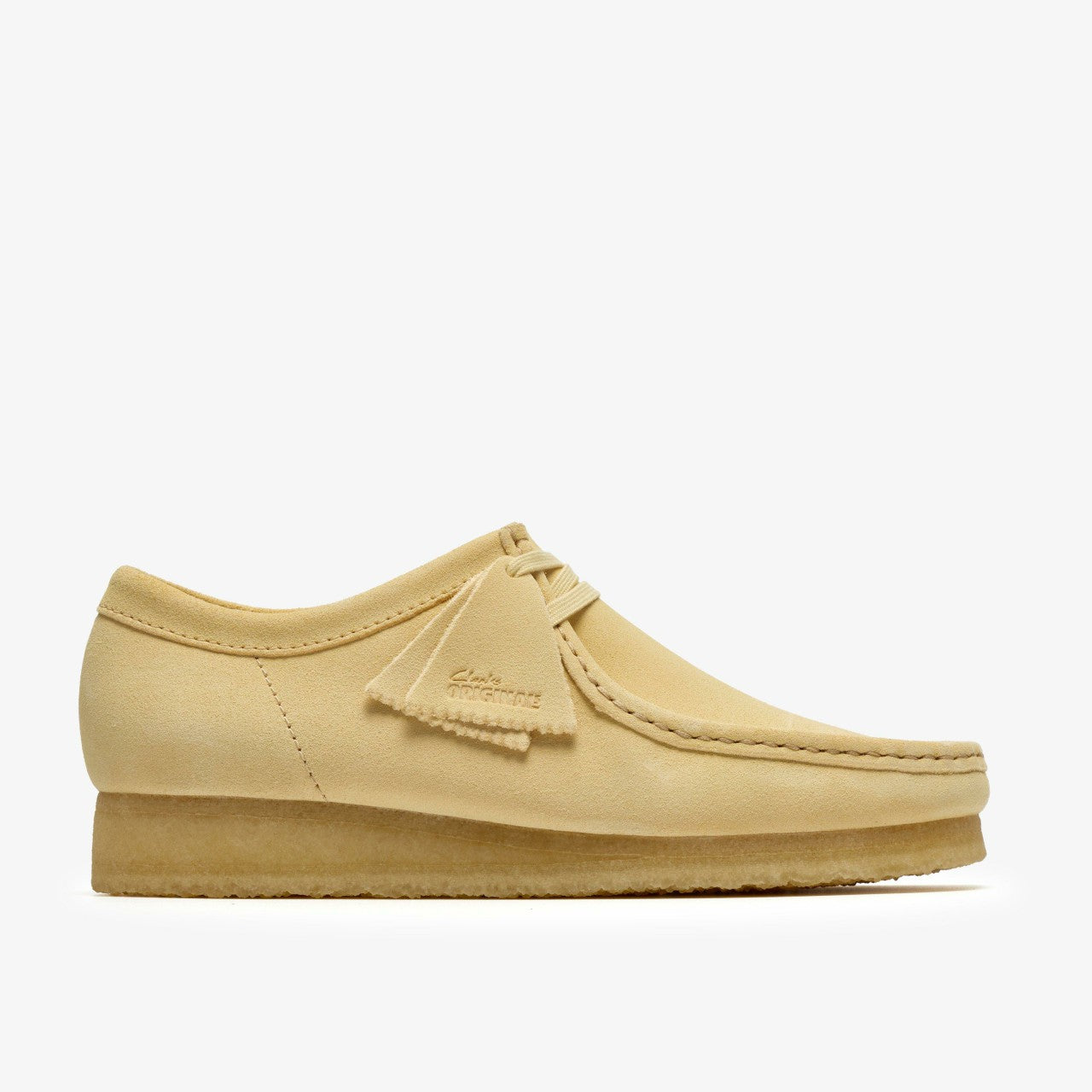 Wallabee Pale Yellow Suede | Clarks discount - Men
