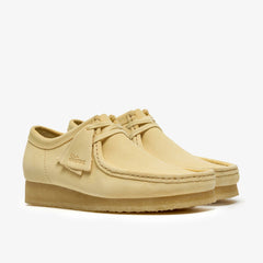 Wallabee Pale Yellow Suede | Clarks discount - Men