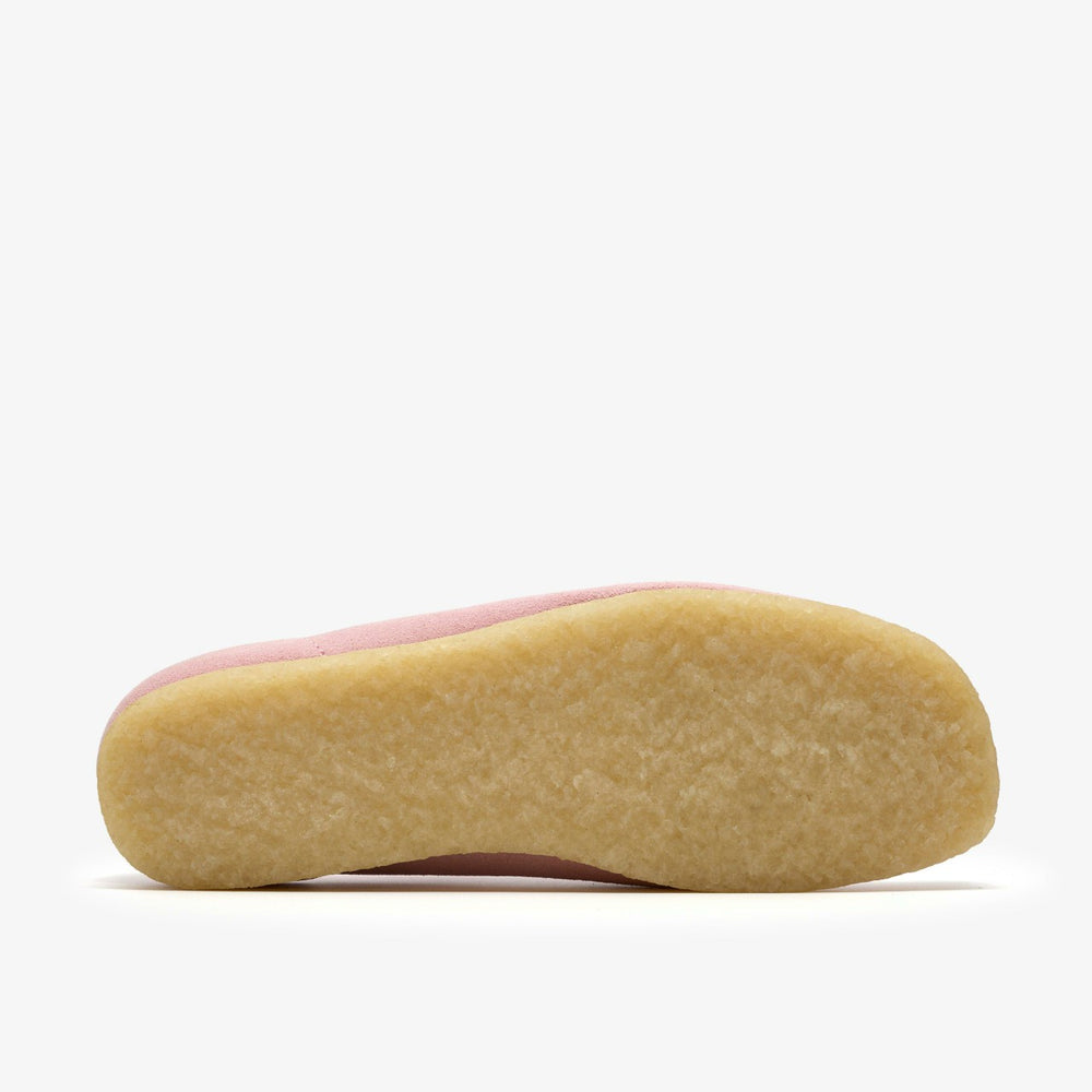 Wallabee Light Pink Suede | Clarks on Sale - Men
