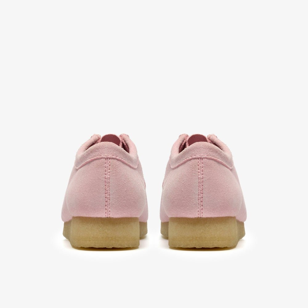 Wallabee Light Pink Suede | Clarks on Sale - Men