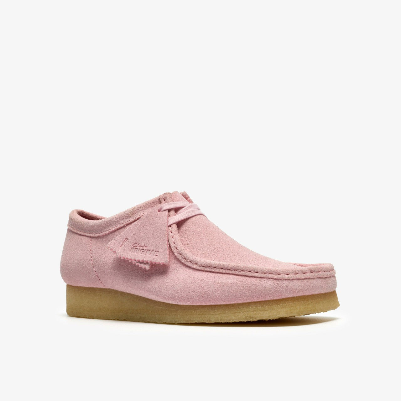 Wallabee Light Pink Suede | Clarks on Sale - Men