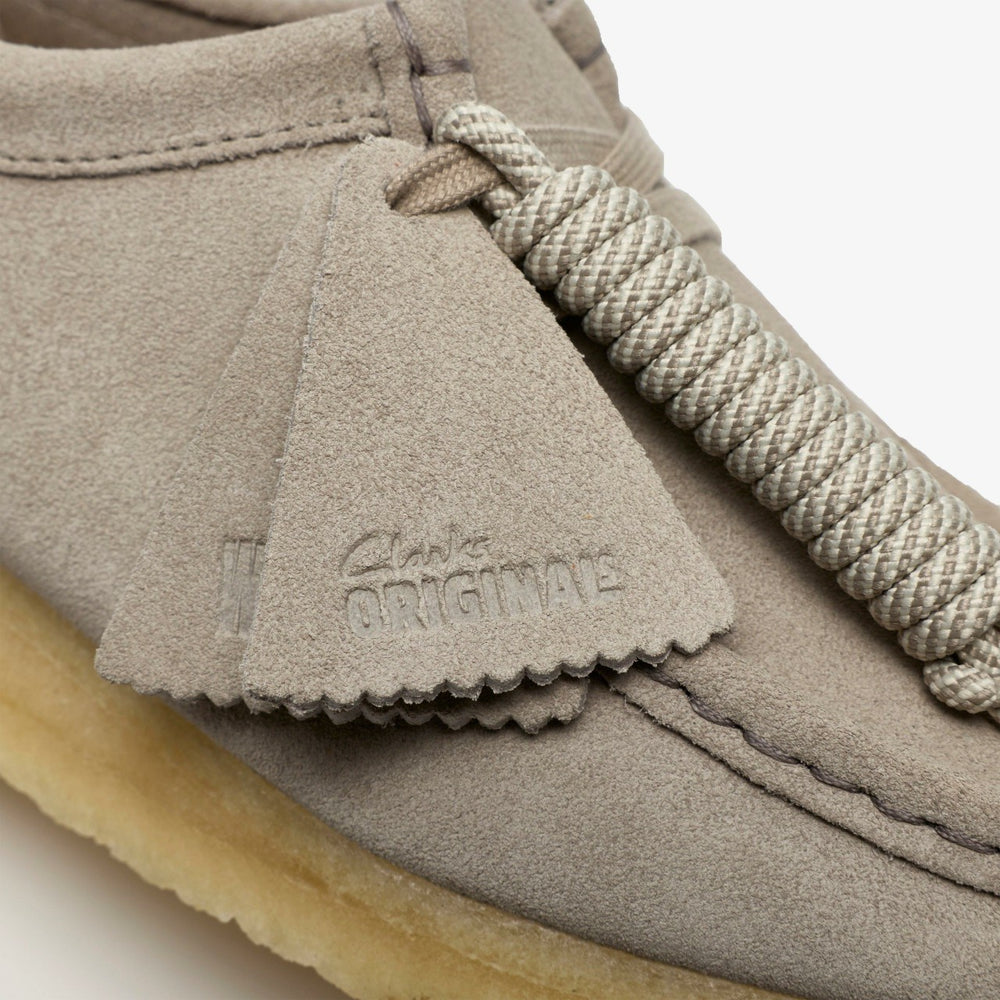 Wallabee Pale Grey Suede | Clarks online - Women