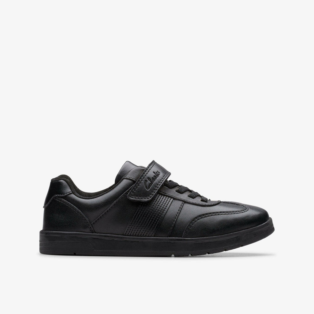 Disco Pace Kid Black Leather | Clarks for sale - Kids