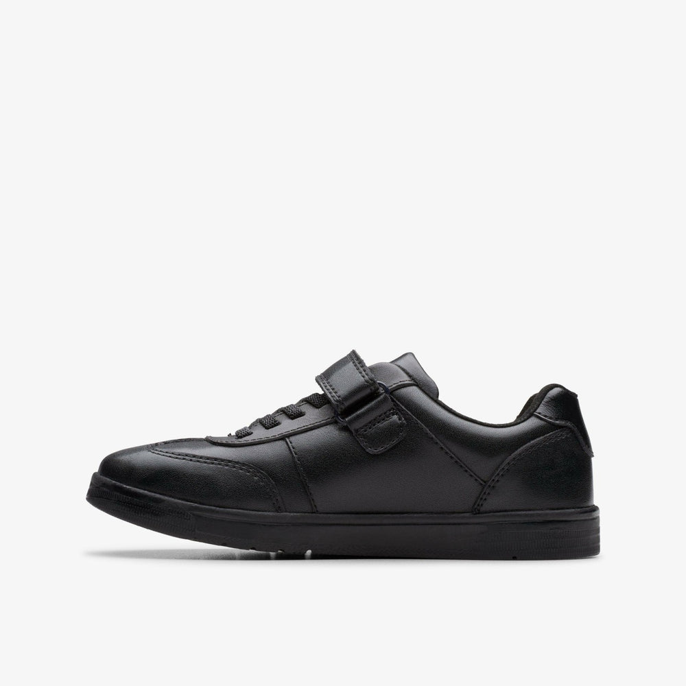 Disco Pace Kid Black Leather | Clarks for sale - Kids