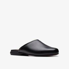 Harston Mule Black Leather | Clarks Sale - Men