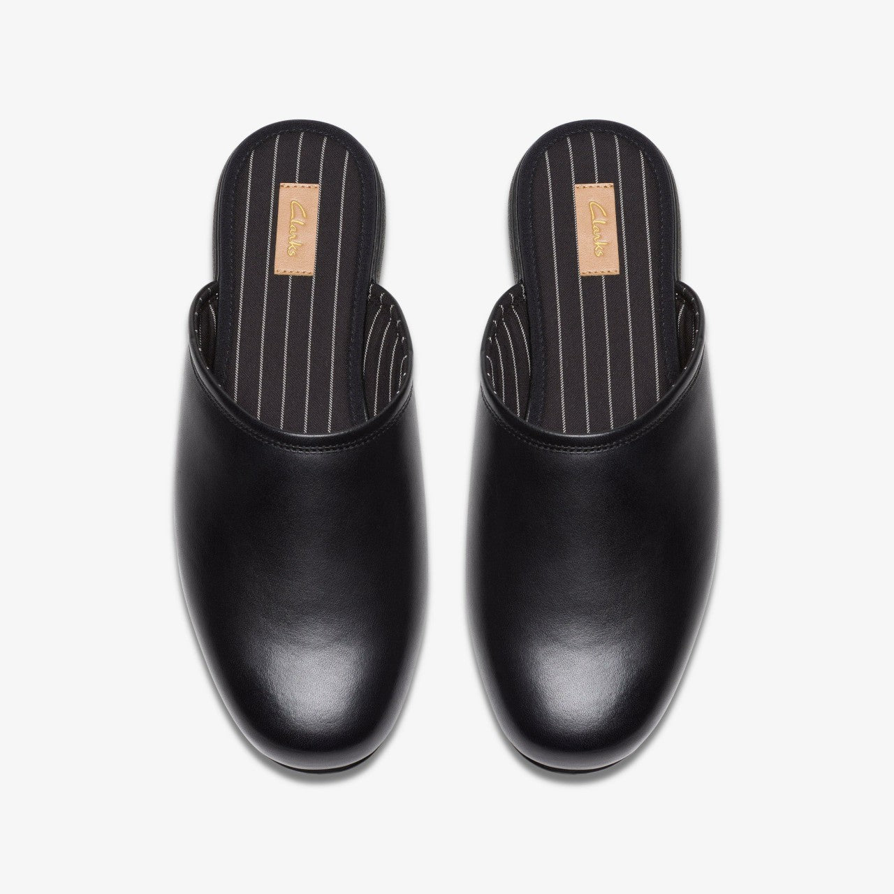 Harston Mule Black Leather | Clarks Sale - Men