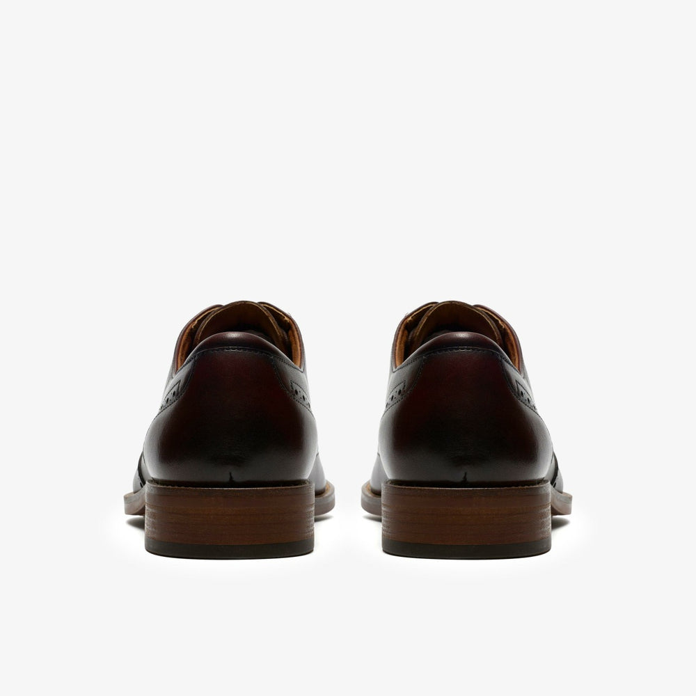 Craft Remi Tip Brown Leather | Clarks outlet - Men