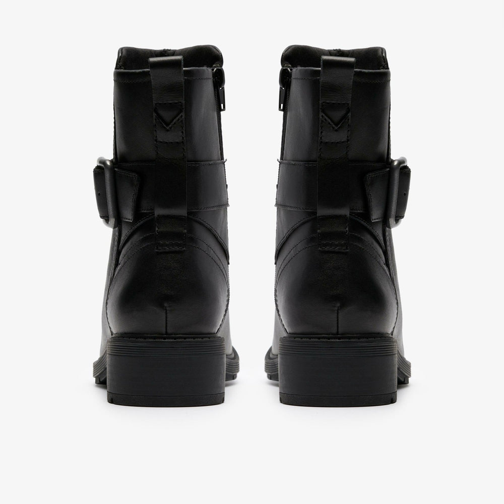 Hearth Buckle Black Leather | Clarks Sale - Women
