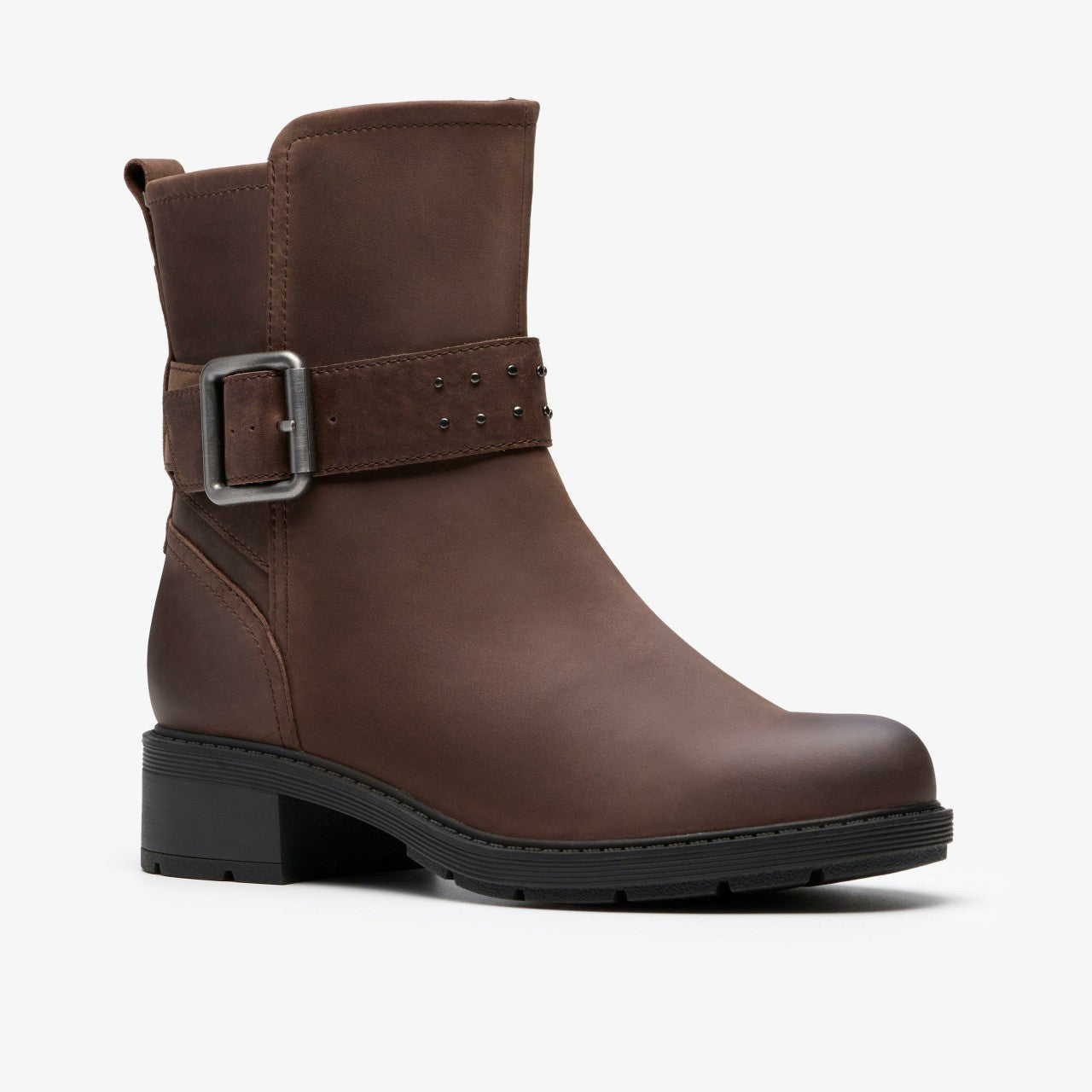 Hearth Buckle Dark Brown | Clarks outlet - Women