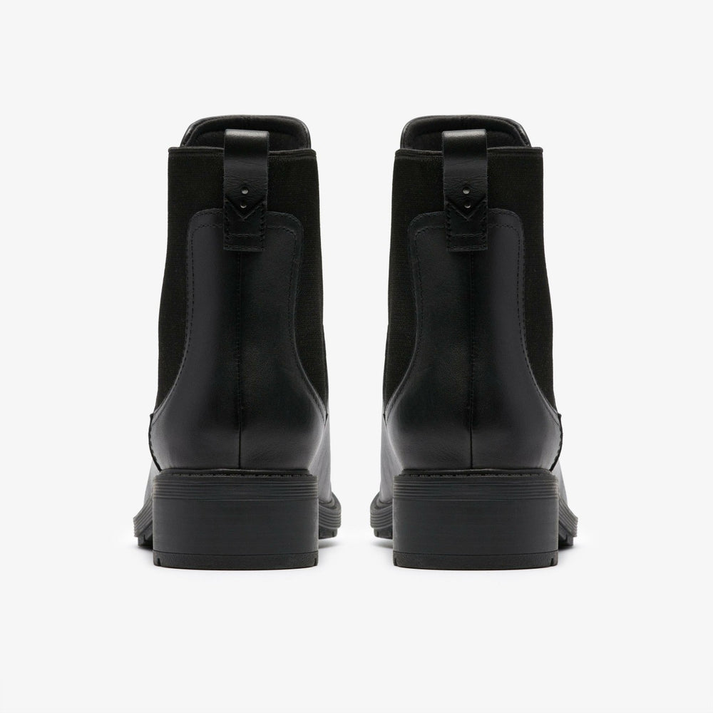 Hearth Top Black Leather | Clarks Sale - Women