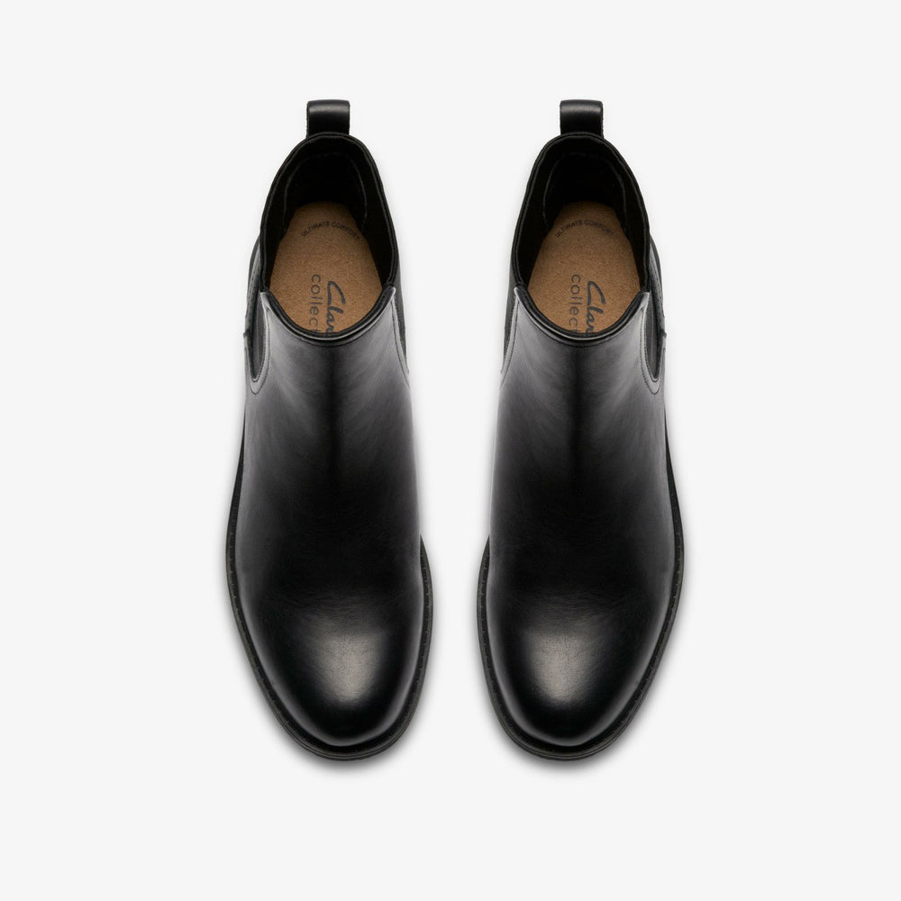 Hearth Top Black Leather | Clarks Sale - Women