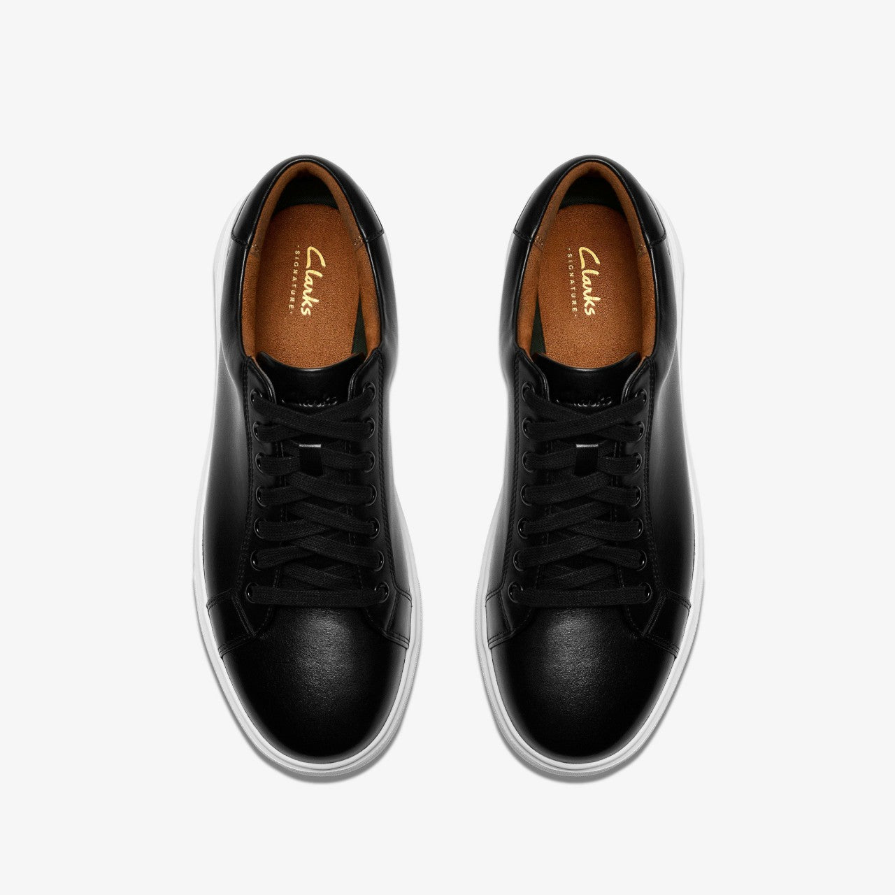 Goswell Tie Black Leather | Clarks online - Men