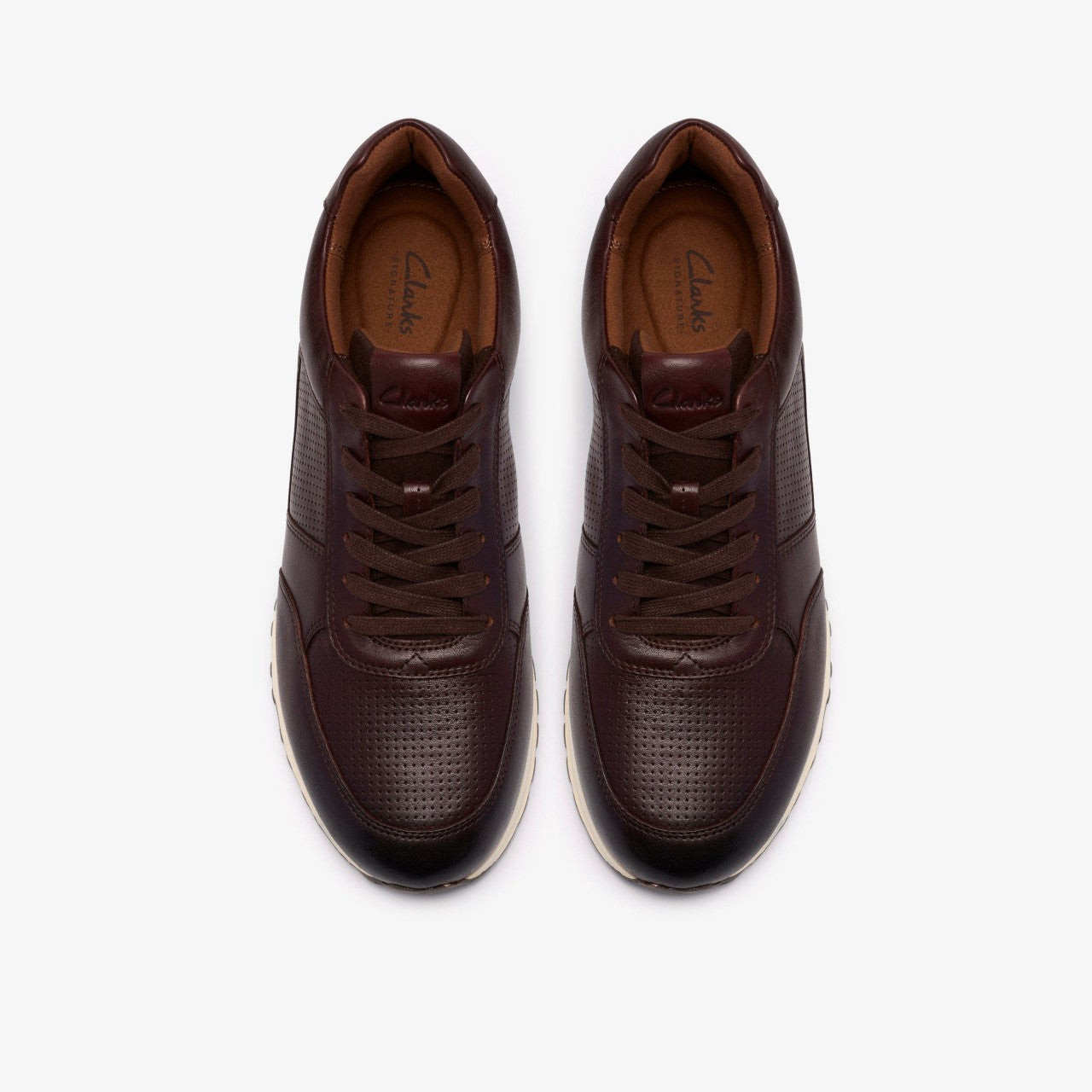 Radwell Tie Brown Leather | Clarks for sale - Men