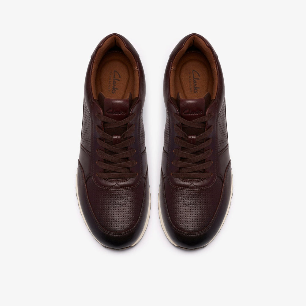 Radwell Tie Brown Leather | Clarks for sale - Men