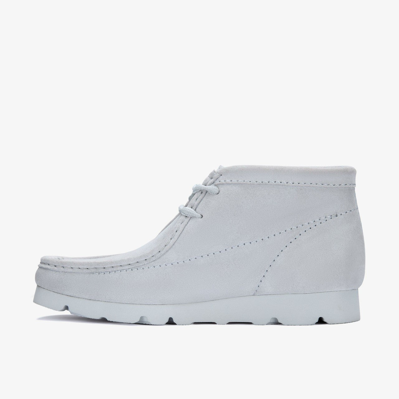 Wallabee Boot PAF Grey / Blue | Clarks on Sale - Men