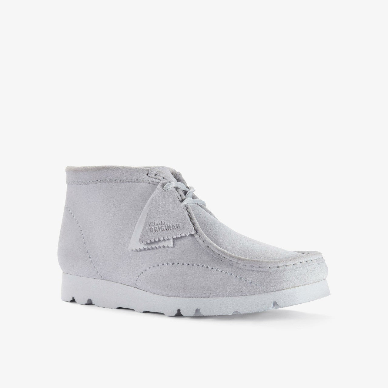 Wallabee Boot PAF Grey / Blue | Clarks on Sale - Men
