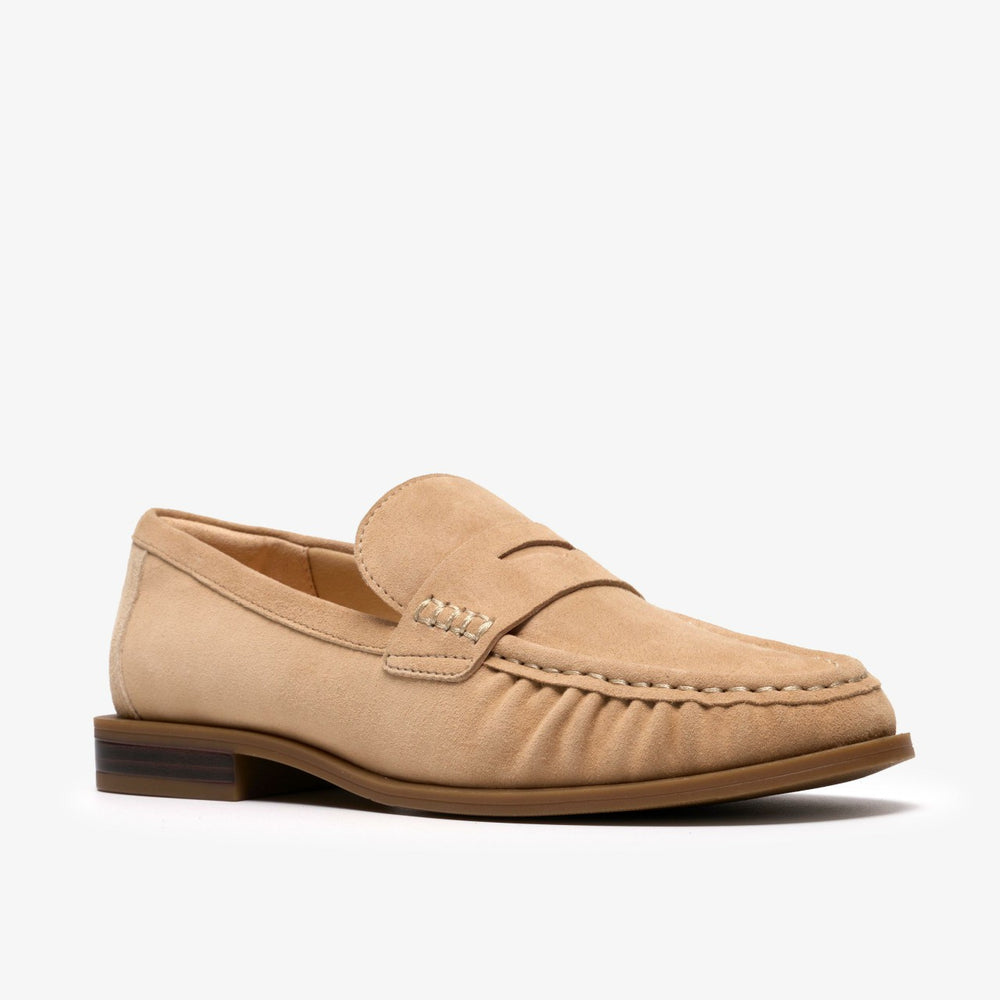 Alixea Walk Warm Sand Suede | Clarks online - Women