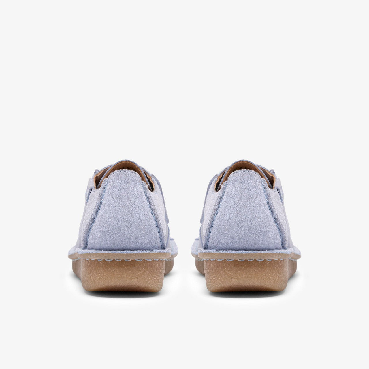 Funny Dream Light Blue Suede | Clarks for sale - Women