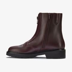 Lauryl Zip Merlot Leather | Clarks on Sale - Women