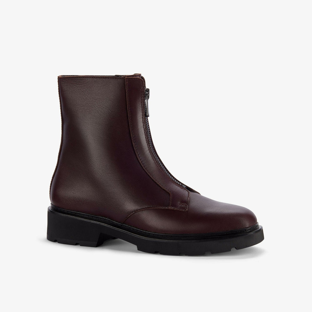 Lauryl Zip Merlot Leather | Clarks on Sale - Women
