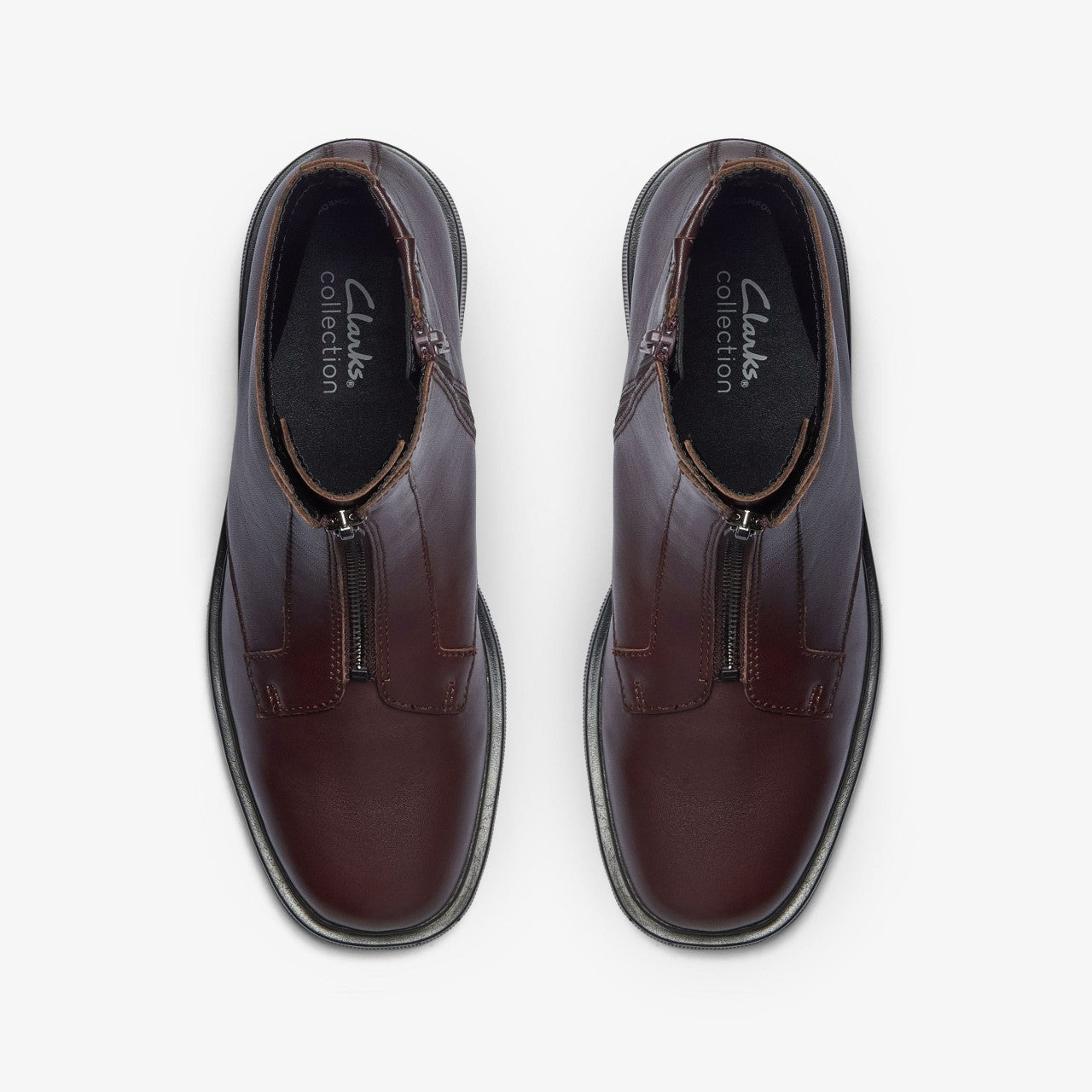 Lauryl Zip Merlot Leather | Clarks on Sale - Women
