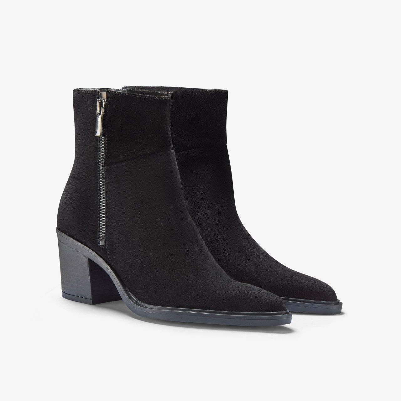 Jesse Zip Black Suede | Clarks outlet - Women