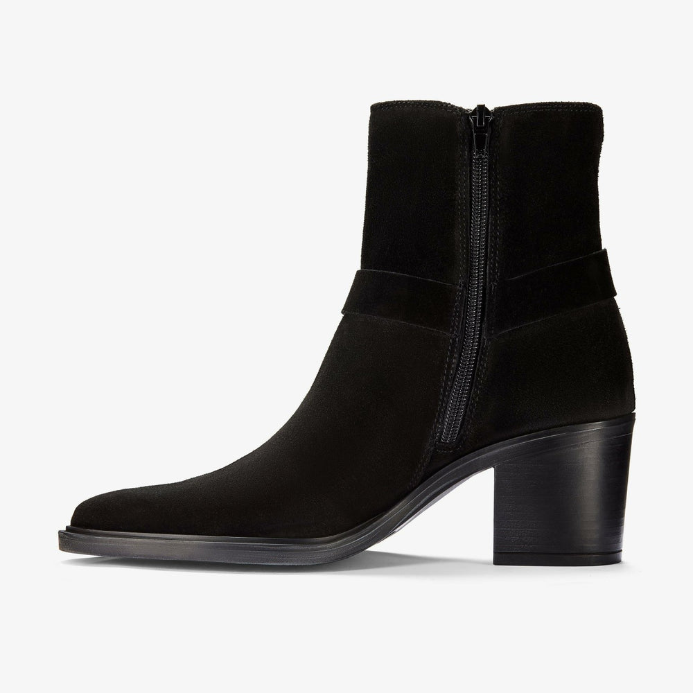 Jesse Buckle Black Suede | Clarks for sale - Women