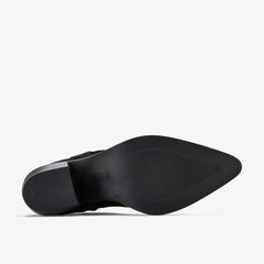 Jesse Buckle Black Suede | Clarks for sale - Women