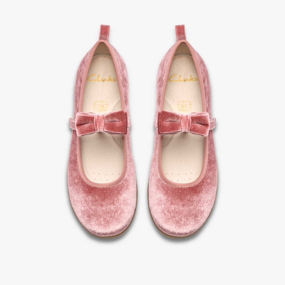 Charm Bow Kid Dusty Pink | Clarks for sale - Kids