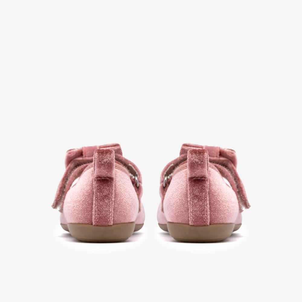 Charm Bow Toddler Dusty Pink | Clarks Sale - Kids